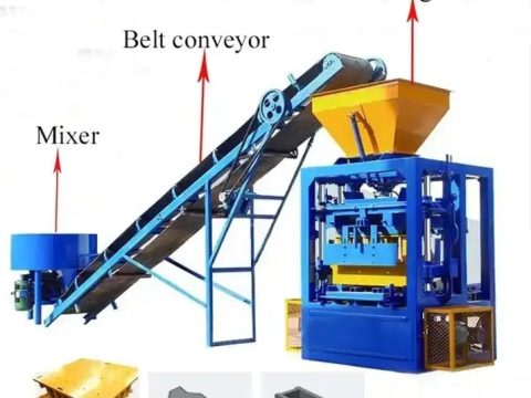 Brick making machine production line